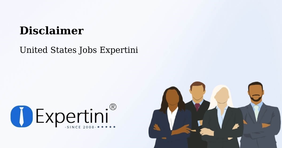 Disclaimer – Shoreview - United States Jobs Expertini